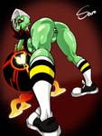 Rating: e
ID: 5377259
Date: 2025-02-16 12:32:43 -0500
Status: active
Score: 6
3:4 alien alien_humanoid bent_over big_breasts bottomless breasts butt censor_bar censored clothed clothing disney eyebrows female fingers footwear freckles genitals gloves green_body green_skin hair half-closed_eyes handwear hi_res humanoid humanoid_pointy_ears long_hair looking_back lord_dominator low-angle_view narrowed_eyes not_furry open_mouth panties pink_sclera pointy_ears pussy saro_(artist) shoes socks solo standing teeth tongue tongue_out topwear under_boob underwear wander_over_yonder white_hair post #5377259