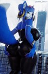 Rating: q
ID: 5445960
Date: 2025-03-20 17:53:44 -0400
Status: active
Score: 123
2025 3d_(artwork) absurd_res anthro bangle big_breasts big_butt black_bottomwear black_clothing black_pants black_topwear blue_body blue_eyes blue_fur blue_hair bottomwear breasts butt canid canine clothed clothed_anthro clothed_female clothing colored_nails digital_media_(artwork) dogzeela_(modeler) ear_piercing ear_ring exposure_variation eyewear eyewear_on_head female fingernails fox fur furry_ghosty hair hi_res hoop_ear_ring jewelry krystal_(star_fox) looking_at_viewer looking_back looking_back_at_viewer mammal multicolored_body multicolored_fur nails nintendo pants piercing pink_fingernails pink_nails presenting presenting_hindquarters ring_piercing solo star_fox sunglasses sunglasses_on_head tail thick_thighs topwear two_tone_body two_tone_fur white_body white_fur zipper post #5445960