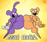 Rating: q
ID: 5492194
Date: 2025-04-09 06:27:35 -0400
Status: active
Score: 8
anthro artist_logo artist_name ass_to_ass bear big_butt bottom_heavy brian_(rat_snacks) butt butt_squish clothing curvy_figure dialogue duo emanata english_text eye_bags eye_contact eyelashes featureless_feet feet femboy flash_emanata fur gloves handwear hi_res logo looking_at_another looking_back looking_back_at_another male mammal murid murine open_mouth open_smile orange_body orange_fur purple_body purple_fur rat rat_snacks rodent signature simon_(rat_snacks) small_waist smile squish text thatdawgmurray thick_thighs toony watermark white_clothing white_gloves white_handwear wide_hips post #5492194