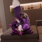Rating: q
ID: 4465807
Date: 2023-12-11 09:03:42 -0500
Status: active
Score: 718
1:1 3d_(artwork) 3d_animation animated anthro armwear ass_up barbell_piercing bedroom_eyes blender_(artwork) blender_cycles butt canid canine circular_barbell_piercing clothing collar detailed_background digital_media_(artwork) dipstick_tail facial_piercing female fishnet_armwear fishnet_clothing fishnet_legwear fox fur furniture gynomorph_(lore) hair hip_sway inside itsjag jag latex latex_clothing legwear looking_at_viewer loop mammal markings narrowed_eyes nose_piercing piercing purple_body purple_fur purple_hair seductive septum_circular_barbell septum_piercing shaking_butt short_playtime sofa solo tail tail_markings tail_motion tailwag trans_(lore) trans_woman_(lore) undercut post #4465807