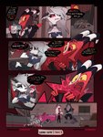 2022 3:4 anthro blitzo_(helluva_boss) canid canid_demon canine car clothing collar comic conditional_dnp demon detailed_background dialogue driving english_text female female_anthro hellhound helluva_boss hi_res inside_car loona_(helluva_boss) loonanudes male mammal mythological_canine mythological_creature mythology profanity speech_bubble text vehicle verosika_mayday vortex_(helluva_boss)