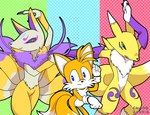 Rating: s
ID: 5584901
Date: 2025-05-19 21:47:58 -0400
Status: active
Score: 14
2020 2_tails 9_tails ambiguous_gender anthro armwear armwear_only artist_name bandai_namco black_sclera blue_eyes bridal_gauntlets chana chest_tuft clothing colored_sclera digimon digimon_(species) dipstick_ears dipstick_tail ear_markings fur gloves group handwear hi_res keep_your_hands_off_eizouken! kyubi_(yo-kai_watch) leg_markings level-5 mammal markings miles_prower mostly_nude multi_tail multicolored_ears purple_body purple_fur renamon sega socks_(marking) sonic_the_hedgehog_(series) tail tail_markings text tomoe_(symbol) trio tuft white_body white_fur yellow_body yellow_eyes yellow_fur yo-kai_watch post #5584901