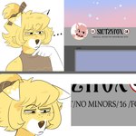 Rating: s
ID: 5616674
Date: 2025-06-02 15:13:54 -0400
Status: active
Score: 23
1:1 2024 2_panel_comic 5_fingers absurd_res accessory anthro bangs black_eyes blonde_hair brown_clothing brown_nose brown_ribbon brown_shirt brown_tank_top brown_topwear canid canine close-up clothed clothed_anthro clothed_female clothing colored comic digital_media_(artwork) dipstick_ears ear_markings ellipsis english_description english_text eyebrow_through_hair eyebrows facial_markings female female_anthro fingers floppy_ears freckled_face freckles fur hair hair_accessory hair_ribbon head_markings heart_(marking) hi_res mammal markings medium_hair multicolored_ears narrowed_eyes number ponytail ribbons shaded shirt simple_background skeptical solo squint tank_top text topwear translucent translucent_hair user_avatar username white_background white_body white_ear_tips white_fur white_markings wolfa_(wolflly10) wolflly10 yellow_body yellow_fur post #5616674