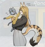 Rating: s
ID: 5585684
Date: 2025-05-20 09:22:33 -0400
Status: active
Score: 116
2025 5_fingers anthro baby belt calling carrying_person clothing daughter_(lore) dialogue digit_ring digital_drawing_(artwork) digital_media_(artwork) domestic_cat dress duo feet felid feline felis female fingers hair hi_res jewelry kambo long_hair mammal mature_female mihoyo mother_(lore) mother_and_child_(lore) mother_and_daughter_(lore) necklace object_in_mouth pacifier pacifier_in_mouth parent_(lore) parent_and_child_(lore) parent_and_daughter_(lore) pulchra_fellini ring simple_background tail text thiren touching_face wedding_ring young zenless_zone_zero post #5585684
