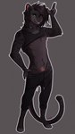 Rating: e
ID: 3998214
Date: 2023-04-17 16:58:15 -0400
Status: active
Score: 37
anthro black_body black_bottomwear black_clothing black_fur black_hair black_nose black_pants black_shirt black_spots black_tank_top black_topwear bottomwear bracelet clothing collar deluxl drawstring felid fur genitals green_eyes grey_body grey_fur hair hi_res jewelry male mammal nipples pantherine pants paws penis penis_base pink_inner_ear pink_nipples pink_nose raised_arm shirt solo spots tank_top topwear post #3998214