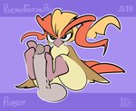 1upgobbo 2023 2_toes ambiguous_gender angry angry_sex anthro avian beak big_penis bird brown_body brown_feathers disembodied_penis duo english_text erection feathers feet feet_on_penis flat_colors foot_fetish foot_play footjob generation_1_pokemon genitals grey_penis hi_res humanoid_genitalia humanoid_penis looking_at_viewer male male/ambiguous multicolored_body multicolored_feathers nintendo number penis pidgeot pokemon pokemon_(species) purple_background sex simple_background sitting talons text thick_thighs toes two-footed_footjob two_tone_body two_tone_feathers vein veiny_penis watermark