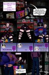 2023 3d_(artwork) absurd_res animatronic anthro anus badge balls belt black_body blue_bottomwear blue_clothing blue_pants bottomwear bow_tie butt checkered checkered_floor clothing comic digital_media_(artwork) english_text five_nights_at_freddy's five_nights_at_freddy's_2 genitals greeting heart_symbol hi_res holding_object legs_up looking_at_viewer lying machine male marionette_(fnaf) multicolored_body nsg_editor nude on_front pants penis plushie poster purple_clothing purple_shirt purple_topwear robot scottgames shirt sitting source_filmmaker_(artwork) speech_bubble text thick_thighs topwear two_tone_body white_body withered_bonnie_(fnaf)