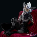 1:1 3d_(artwork) anthro c4d cinema_4d_(artwork) daytia digital_media_(artwork) fluffy fur hair hi_res male night pose posed rexouium smile solo