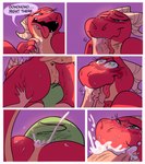 2023 69_position anon anthro anthro_penetrated anus big_breasts blush bodily_fluids breasts colored comic cum cum_from_mouth cum_in_mouth cum_inside cunnilingus dialogue dragon duo ejaculation english_text facesitting fellatio female female_penetrated genital_fluids genitals happy happy_sex heart_eyes heart_symbol hi_res human human_on_anthro human_penetrating human_penetrating_anthro human_penetrating_female interspecies leaking_cum looking_pleasured male male/female male_penetrating male_penetrating_anthro male_penetrating_female mammal mythological_creature mythological_scalie mythology nude oral oral_penetration orgasm penetration penile penis penis_in_mouth pussy pussy_ejaculation red_(sluggabed) red_body scalie sex sitting_on_another sluggabed sweat tail text tongue tongue_out tongue_out_blowjob vaginal vaginal_fluids wingless_dragon