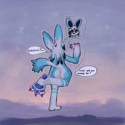 Rating: s
ID: 5677001
Date: 2025-06-30 03:14:48 -0400
Status: active
Score: 7
1:1 2025 3_toes 4_fingers anthro blue_body blue_fur blue_pawpads canid canine cel_shading claws digital_drawing_(artwork) digital_media_(artwork) feet female fingers foot_focus front_view fur gesture hand_gesture hi_res landscape mammal nude outline pawpads pink_claws pink_eyes plantigrade pose presenting questioning_tone raised_leg rear_view shaded sky smug_expression snow snowflake speech_bubble toes white_body white_fur zenodos post #5677001
