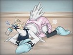 Rating: q
ID: 5567060
Date: 2025-05-12 13:54:15 -0400
Status: active
Score: 7
4:3 ageplay ahoge anthro avian baby_bottle beak bib big_diaper bird black_body black_feathers black_legs blue_eyes bodily_fluids booties clean_diaper clothed clothing crawling diaper drooling english_text feathers female gannet hair infantilism lazaret_(lazatthebass) lazatthebass lying mitts no_shirt on_front on_ground partially_clothed regression roleplay saliva seabird solo sound_effects sucking sulid suliform text wearing_diaper white_body white_feathers winged_arms wings yellow_body yellow_feather_hair yellow_feathers post #5567060