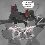 Rating: e
ID: 5397332
Date: 2025-02-25 15:59:07 -0500
Status: active
Score: 797
1:1 after_sex animal_genitalia animal_penis anthro balls biped bodily_fluids canine_genitalia canine_penis capcom cum cum_in_mouth cum_inside cum_on_face dialogue english_text erection eyes_closed felid felyne female female/female flying_wyvern french_kissing fur genital_fluids genitals hi_res holly_(palico) kissing knot lexxie_(palico) licking_tongue lynian male mammal monster_hunter nargacuga palico penis sheath simple_background snowballing speech_bubble tail text tohaakart tongue tongue_out post #5397332