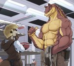 Rating: s
ID: 5589527
Date: 2025-05-21 22:44:43 -0400
Status: active
Score: 31
abs alien anthro big_muscles bite blonde_hair blue_ear_piercing bodily_fluids bottomwear brown_body brown_fur clothed clothed_male clothing colored duo ear_piercing finger_bite finger_in_mouth flirting fur gungan hair hi_res hooded_vest huge_muscles inside jedi male male/male male_anthro mammal mechanic muscular muscular_anthro muscular_male mustelid otter otter_tail pandottermon pants parker_(pandottermon) piercing rag size_difference star_wars sweat sweaty_body tan_body topless topless_anthro topless_male vein veiny_muscles post #5589527