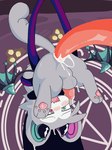 Rating: e
ID: 5439121
Date: 2025-03-17 09:39:27 -0400
Status: active
Score: 23
2_horns anal anal_penetration anthro arms_tied black_horn blush blush_lines bodily_fluids bound cape cape_only clothing cum cum_in_ass cum_inside demon devil_connection devilun_(makemon) fur genital_fluids grey_body grey_fur hands_behind_back horn makemon male male_penetrated membrane_(anatomy) membranous_wings mostly_nude occult_symbol open_mouth pawpads penetration pentagram pink_pawpads purple_eyes purple_inner_ear razuneku solo summoning_circle symbol teal_eyes teal_inner_ear tentacle_penetration tentacles upside_down wings post #5439121