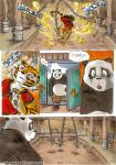 2015 anthro bear better_late_than_never comic daigaijin dialogue dreamworks english_text felid female giant_panda kung_fu_panda male mammal master_po_ping master_tigress painting_(artwork) pantherine text tiger traditional_media_(artwork) watercolor_(artwork)