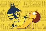 2016 2d_animation 3:2 abdominal_bulge animal_crossing animated ankha_(animal_crossing) anthro anthro_dominating_human anthro_penetrated balls bandage bodily_fluids bouncing_breasts breasts cum cum_on_pussy cumshot dominant dominant_anthro dominant_female duo egyptian ejaculation erection feet female female_dominating_male female_on_human female_penetrated foot_fetish foot_lick foot_on_face foot_play fur genital_fluids genitals glans half-closed_eyes headdress human human_on_anthro human_penetrating human_penetrating_anthro humanoid_genitalia humanoid_penis interspecies licking male male/female male_on_anthro male_penetrating male_penetrating_female mammal markings minus8 motion_tweening narrowed_eyes nintendo nipples orange_glans orgasm penetration penis pink_nipples pussy sex short_playtime sitting striped_markings striped_tail stripes submissive submissive_human submissive_male tail tail_markings throbbing tongue tongue_out uraeus vaginal villager_(animal_crossing) yellow_body yellow_fur