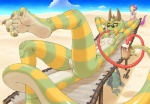 Rating: e
ID: 62581
Date: 2010-02-26 12:21:14 -0500
Status: active
Score: 31
4_horns 7_horns animal_humanoid apode beach beverage breasts chair chameleon detailed_background digital_media_(artwork) draconcopode exposure_variation eyewear female food furniture fusae genitals group horn humanoid jackson's_chameleon lamia legless lizard lounge_chair lying multi_horn namu_gunsou nipples non-mammal_breasts non-mammal_nipples nude on_back outside question_mark reptile reptile_humanoid sand scalie scalie_humanoid seaside serpentine sky small_breasts snake solo_focus split_form sunglasses tail tongue vulva water post #62581