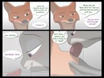 4:3 animal_genitalia animal_penis anthro canid canine canine_genitalia canine_penis comic comic_sans conditional_dnp disney duo english_text fellatio female female_penetrated fox genitals hi_res interspecies judy_hopps lagomorph leporid looking_at_genitalia looking_at_penis male male/female male_penetrating male_penetrating_female mammal nick_wilde oral oral_penetration penetration penile penis penis_tip public rabbit red_fox sex sheath text true_fox tuftbox zootopia