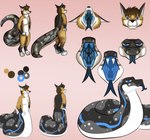 2021 3_toes 5_fingers absurd_res anthro apode belly black-backed_jackal black_body black_ears black_nose black_scales black_tail blue_body blue_eyes blue_insides blue_lines blue_mouth blue_scales blue_tail blue_tongue brown_body brown_fur brown_hair canid canine canis color_swatch deekay_(somefurryidk) draconcopode featureless_crotch feet feral fingers forked_tongue fur hair hi_res hybrid jackal kobada_(artist) lamia legless male male_(lore) male_anthro male_feral mammal model_sheet multiple_forms nude nude_anthro nude_male pink_background python reptile scales scalie serpentine simple_background snake solo split_form standing tail toes tongue white_belly white_body white_feet white_fur white_inner_ear white_scales white_tail white_toes