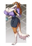 Rating: q
ID: 5519081
Date: 2025-04-21 00:28:19 -0400
Status: active
Score: 15
2023 anthro big_breasts borbie_(spiralingstaircase) borzoi breasts brown_eyes brown_hair canid canine canis cleavage clothed clothing digital_media_(artwork) domestic_dog female fluffy fluffy_tail hair hi_res huge_breasts hunting_dog hyper hyper_breasts long_hair long_snout mammal office_lady sighthound snout solo spiralingstaircase tail thick_thighs wide_hips post #5519081