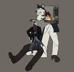 Rating: e
ID: 5578272
Date: 2025-05-17 05:03:08 -0400
Status: active
Score: -8
ambiguous_penetration anthro bared_teeth cameraman_(skibidi_toilet) canid canine canis clothed clothing domestic_cat duo felid feline felis flaccid fleshlight_position for_a_head forced from_behind_position genitals gore hi_res humanoid interspecies larger_male male male/male male_penetrating mammal penetration penile penile_penetration penis puppyratcat rape rape_face robot_gore robotic_leg sex simple_background size_difference skibidi_toilet skibidi_toilet_(species) teeth toilet wounded post #5578272