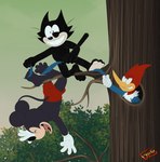 Rating: q
ID: 5578954
Date: 2025-05-17 14:29:36 -0400
Status: active
Score: 3
avian barefoot bird black_body clothing disney domestic_cat feet felid feline felis felix_the_cat felix_the_cat_(series) glifer gloves group handwear hi_res house_mouse laugh male mammal mickey_mouse mouse murid murine open_mouth picid plant rodent soles the_woody_woodpecker_show tickling tickling_feet toes tree trio universal_studios woodpecker woody_woodpecker post #5578954