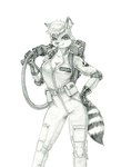Rating: s
ID: 3048934
Date: 2021-11-29 01:09:28 -0500
Status: active
Score: 19
2021 anthro baron_engel breasts cleavage clothed clothing ear_piercing ear_ring eyebrows eyelashes female fur ghostbusters gloves graphite_(artwork) greyscale hair hand_on_hip handwear hi_res inner_ear_fluff jumpsuit looking_at_viewer mammal markings monochrome piercing procyonid raccoon ring_(marking) ring_piercing ringed_tail smile solo striped_markings striped_tail stripes tail tail_markings traditional_media_(artwork) tuft post #3048934