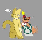 Rating: s
ID: 4766801
Date: 2024-05-06 17:57:40 -0400
Status: active
Score: 6
2024 ambiguous_anthro ambiguous_gender animate_inanimate anthro biped black_outline blush blush_lines character_request cheek_tuft clothed clothing collar compression_artifacts delibas_(misoden) digital_drawing_(artwork) digital_media_(artwork) duo ears_up ellipsis english_description facial_tuft felid feline felis fluffy fluffy_tail flufpan fur grey_background head_tuft hi_res holding_letter holding_object letter living_clothing living_costume living_fursuit long_tail love_letter mammal monotone_background monotone_tail mouth_closed multicolored_body multicolored_fur open_mouth orange_body orange_fur orange_tail outline shocked simple_background speech_bubble standing tail tail_motion tailwag tan_body tan_fur teeth toony topwear tuft two_tone_body two_tone_fur yellow_body yellow_fur yellow_tail post #4766801