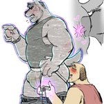 1:1 2021 5_fingers age_difference anal anthro anthro_on_anthro biceps blush bodily_fluids bottomwear bottomwear_down canid canine canis clothed clothing domestic_dog duo fingers flat_top forced forced_rimming heart_symbol hyenaface hypnovember jockstrap magic male male/male mammal mature_male muscular muscular_male oral pants pants_down partially_clothed pseudo_incest_(lore) rape rimming saliva sex shirt simple_background stepfather_(lore) stepfather_and_stepchild_(lore) stepfather_and_stepson_(lore) stepparent_(lore) stepparent_and_stepchild_(lore) stepparent_and_stepson_(lore) stepson_(lore) tank_top time_stop topwear underwear underwear_sex white_background younger_male