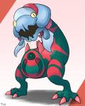 Rating: s
ID: 2047449
Date: 2019-11-07 23:32:25 -0500
Status: active
Score: 7
2019 4:5 ambiguous_gender biped blue_body bodily_fluids bone chimera claws cross_section derp_eyes digital_drawing_(artwork) digital_media_(artwork) dracovish drooling featureless_crotch feral fin fossil_pokemon front_view full-length_portrait generation_8_pokemon gills green_body green_tail hi_res living_tail marine markings multicolored_body nintendo open_mouth pink_background pink_claws pokemon pokemon_(species) portrait pupils red_body red_stripes red_tail reptile saliva scalie sharp_teeth simple_background slit_pupils solo spiked_tail spikes spikes_(anatomy) spine standing striped_body striped_markings striped_tail stripes tail tail_head tail_markings tail_mouth teeth terriblyjadedgamer toe_claws two_tone_tail unusual_anatomy unusual_tail what_has_science_done post #2047449