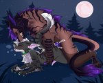 Rating: e
ID: 5155286
Date: 2024-11-01 23:26:23 -0400
Status: active
Score: 47
2024 5:4 anal anal_penetration animal_genitalia anthro anthro_on_anthro anthro_penetrated anthro_penetrating anthro_penetrating_anthro black_body black_fur blush blush_lines bodily_fluids breath brown_body brown_fur chest_tuft claws clenched_teeth collar collar_only crazywright83_(character) cum cum_in_ass cum_inside dark_body dark_fur detailed_background digital_media_(artwork) digitigrade doggystyle drooling duo ejaculation erection eyes_closed fangs forest from_behind_position full_moon fur genital_fluids genital_slit genitals grey_body grey_fur hair heart_symbol hi_res hornybnuuy hybrid long_ears long_tail lying male male/male male_penetrated male_penetrating male_penetrating_male moon night nude nude_anthro nude_male outside penetration penile penile_penetration penis penis_in_ass plant purple_body purple_fur purple_hair rydgedshep_(character) saliva scales sex striped_body striped_fur stripes sweat sweatdrop tail tail_tuft tapering_penis teeth thin_tail tree tuft vernid werecreature white_body white_fur white_hair post #5155286