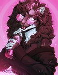 Rating: s
ID: 5638178
Date: 2025-06-12 18:13:43 -0400
Status: pending
Score: 6
anthro beverage blue_eyes brown_body brown_fur brown_hair bubble_tea cardigan clothed clothing drinking ear_piercing eyewear fangs felid feline female fur glasses gradient_background hair hi_res looking_at_viewer mammal mane mane_hair nails neck_tuft open_mouth piercing pink_nose pink_tongue portrait road~abelgeym simple_background smile solo teeth tongue tuft white_body white_fur post #5638178
