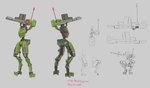 Rating: s
ID: 4505573
Date: 2023-12-31 03:41:14 -0500
Status: active
Score: 29
1_eye absurd_res ambiguous_gender antennae_(anatomy) armless bigrock biped black_body crouching digital_media_(artwork) digitigrade featureless_chest featureless_crotch featureless_feet feet front_view green_body grey_background grey_body gun head_cannon hi_res humanoid looking_at_viewer machine model_sheet multicolored_body new_blood_interactive not_furry nude official_art pink_eyes ranged_weapon robot robot_humanoid sentry_(ultrakill) side_view signature simple_background sketch solo standing three-quarter_view ultrakill weapon post #4505573