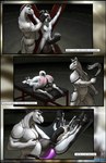 absurd_res alan_(owligatorstudios) anal anal_penetration andromorph andromorph/male andromorph_penetrating andromorph_penetrating_male animal_genitalia animal_penis anthro anthro_on_anthro anthro_penetrated anthro_penetrating anthro_penetrating_anthro backsack balls bdsm bergin_(owligatorstudios) big_balls big_penis biped bodily_fluids bondage bound butt clitoris comic cum cum_on_face cum_on_own_face cum_on_self dominant dominant_andromorph dominant_intersex duo english_text equid equine equine_genitalia equine_penis erection flared_penis genital_fluids genitals hi_res hooves horse huge_balls huge_penis hyracodontid intersex intersex/male intersex_penetrating intersex_penetrating_male interspecies male male_penetrated mammal medial_ring navel owligatorstudios paraceratherium penetration penis prehistoric_species pussy rhinoceros sex smile strapon submissive submissive_male tail tail_tuft text tuft vein veiny_penis