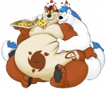 Rating: s
ID: 218788
Date: 2012-06-03 22:25:47 -0400
Status: active
Score: 27
anthro anthro_on_anthro bear belly_rub canid canine cheese cuddling dairy_products duo eating feeding fondling food grope hug hybrid kronexfire love_handles male male/male mammal melted_cheese moobs nude obese overeating overweight pizza stuffing tail thick_tail weight_gain post #218788