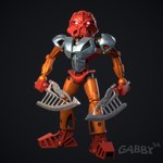 1:1 3d_(artwork) armor better_version_at_paywall biomechanical bionicle blender_(artwork) digital_media_(artwork) gabby94 glowing glowing_eyes gradient_background hi_res humanoid lego looking_at_viewer machine male mask melee_weapon not_furry orange_body pink_eyes red_body robot robot_humanoid silver_body simple_background solo sword tahu toa weapon