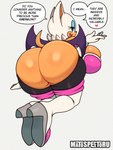 Rating: q
ID: 5466202
Date: 2025-03-30 13:41:45 -0400
Status: active
Score: 84
2025 anthro armor armwear artist_name bat bat_wings big_breasts big_butt big_ears black_clothing black_nose black_skinsuit blue_eyes blue_eyeshadow boots breastplate breasts butt cleavage cleavage_overflow clothed clothing dialogue elbow_gloves english_text exposed_butt eyelashes eyeshadow female footwear fur gloves hair handwear heart_after_text hi_res high_boots huge_butt makeup mammal matospectoru membrane_(anatomy) membranous_wings open_bottomwear open_clothing open_mouth pink_tongue pupils purple_wings rear_view rouge_the_bat sega shoes short_hair short_tail side_boob skinsuit smile solo sonic_the_hedgehog_(series) speech_bubble tail talking_to_viewer tan_inner_ear tan_tail text tight_clothing tongue watermark white_armwear white_body white_boots white_clothing white_ears white_elbow_gloves white_footwear white_fur white_gloves white_hair white_handwear wings post #5466202