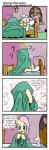 2016 ambiguous_gender bed comic cutie_mark dialogue duo english_text equid equine exclamation_point facepalm feathered_wings feathers female feral fluttershy_(mlp) four_frame_image four_frame_sequence friendship_is_magic furniture hair hasbro hi_res inside mammal my_little_pony mythological_creature mythological_equine mythology on_bed pegasus pencils_(artist) pillow pink_hair question_mark text wings