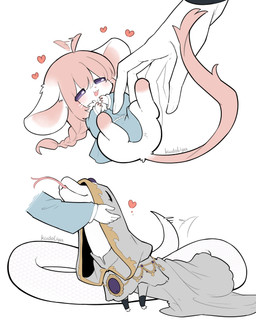 Rating: s
ID: 5630117
Date: 2025-06-09 01:49:46 -0400
Status: pending
Score: 34
2024 4:5 anthro clothing disembodied_hand duo elden_ring female forked_tongue fromsoftware fur hair heart_symbol hi_res kudoliya lying male mammal micro mouse murid murine on_back petting pink_hair raised_head reptile robe rodent scalie scratching_belly scratching_chin snake tail tail_motion tailwag tarnished_(elden_ring) tongue tongue_out watermark white_body white_fur post #5630117