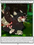 absurd_res alolan_form alolan_rattata anal anthro balls blush buckteeth butt claws curled_tail duo english_text feris_(rodent_powered) generation_5_pokemon generation_7_pokemon genitals grass hi_res looking_at_viewer male male/male minccino nintendo oral plant pokemon pokemon_(species) pokemon_mystery_dungeon profanity regional_form_(pokemon) rimming robin_(rodent_powered) rodent_powered_(softestpuffss) sex shaking_butt softestpuffss spike_chunsoft tail teeth text toe_claws tree