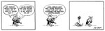 Rating: s
ID: 5338147
Date: 2025-01-29 10:03:49 -0500
Status: active
Score: -3
1974 20th_century 3_panel_comic absurd_res ancient_art antennae_(anatomy) anthro arthropod black_and_white comic dialogue dummy gnat gnorm_gnat_(character) gnorm_gnat_(series) hi_res humor implied_violence insect insult jim_davis jim_davis_(artist) male monochrome on_rock public_domain pun puppet rock simple_background sitting thinking thoughtful_expression ventriloquism post #5338147