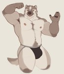Rating: q
ID: 5659619
Date: 2025-06-22 03:31:15 -0400
Status: pending
Score: 21
5_fingers american_badger anthro areola armpit_hair badger barazoku barbell_piercing biceps big_muscles big_pecs biped black_clothing black_jockstrap black_underwear body_hair brown_body brown_fur brown_nose brown_pawpads brown_pubes bulge cheek_markings clothed clothed_anthro clothed_male clothing colored_sketch countershade_face countershade_fur countershade_legs countershade_torso countershading deltoids digital_drawing_(artwork) digital_media_(artwork) facial_markings fingerpads fingers fist flexing flexing_bicep front_view fur head_markings hi_res humanoid_hands jockstrap jockstrap_only looking_at_viewer male male_anthro mammal markings monotone_background multicolored_body multicolored_fur muscular muscular_anthro muscular_male mustelid musteline navel nipple_barbell nipple_piercing nipples one_eye_closed open_mouth open_smile pawpads pecs piercing pink_areola pink_nipples pink_tongue portrait pubes raised_arm red_eyes simple_background sketch smile smiling_at_viewer solo standing tail tan_body tan_countershading tan_fur teeth theor theor_(character) third-party_edit three-quarter_portrait tongue topless topless_anthro topless_male underwear underwear_only post #5659619