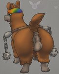 Rating: e
ID: 3586260
Date: 2022-09-24 18:25:26 -0400
Status: active
Score: 11
4:5 absurd_res accessory albinoraynedeer alpaca anus balls butt camelid genitals headband hi_res itsdraconix looking_at_viewer looking_back mace mace_and_chain male mammal melee_weapon overweight solo them's_fightin'_herds weapon post #3586260