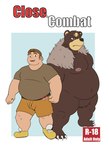 absurd_res anthro bear brown_body brown_fur brown_hair clothing comic cover cover_art cover_page duo fur gendomx generation_8_pokemon hair hat headgear headwear hi_res human human_on_anthro interspecies larger_anthro larger_male male male/male mammal musclegut muscular nintendo nipples nude overweight pecs pokemon pokemon_(species) pokephilia size_difference smaller_human ursaluna