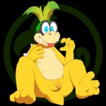 1:1 2017 3_toes 4_fingers alpha_channel anthro anus balls biped eyewear feet fingers flaccid foot_focus foreskin front_view genitals glasses hollo_nut humanoid_genitalia humanoid_penis iggy_koopa koopa koopaling long_foreskin male mario_bros nintendo non-mammal_balls nude penis plantigrade scalie simple_background sitting soles solo spread_legs spreading toes tongue tongue_out transparent_background unretracted_foreskin yellow_balls yellow_penis