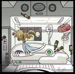 Rating: q
ID: 4297936
Date: 2023-09-17 19:05:13 -0400
Status: active
Score: 9
albert_lupine anthro ayato barefoot bed bed_sheet bedding bedroom beer_bottle black_nose bottle briefs briefs_only brown_body brown_fur canid canine canis clothed clothing container english_text feet fur furniture grabbing_sheets male mammal pod poster sleeping_pod solo space spacecraft text tighty_whities topless underwear underwear_only vehicle weightlessness white_briefs white_clothing white_underwear wolf zero_gravity post #4297936