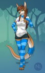 Rating: s
ID: 4938647
Date: 2024-07-23 22:18:00 -0400
Status: active
Score: 22
3_toes 5_fingers accessory anthro armwear bag blue_armwear blue_clothing blue_collar blue_eyes blue_legwear blue_stockings bottomwear breasts brown_body brown_claws brown_fingernails brown_fur brown_hair brown_nails claws clothed clothing collar colored_nails feet female fingernails fingers fur furgonomics green_bottomwear green_clothing green_shorts hair hallie hi_res kangaroo keychain legwear logo long_tail macropod mammal marsupial nails naty piano_keys shirt shorts smile solo standing stockings tail tail_accessory tail_bag toe_claws toes topwear watermark white_body white_clothing white_fur white_shirt white_topwear post #4938647