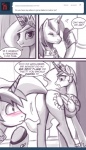 blush butt comic cutie_mark dialogue english_text equid equine feathered_wings feathers female feral friendship_is_magic hair hasbro horn john_joseco male mammal my_little_pony mythological_creature mythological_equine mythology princess princess_celestia_(mlp) quadruped royalty shining_armor_(mlp) tail text tumblr unicorn winged_unicorn wings