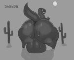 Rating: e
ID: 5103937
Date: 2024-10-09 11:04:12 -0400
Status: active
Score: 158
absurd_res anthro balls big_balls big_butt black_body bodily_fluids butt cactus digital_media_(artwork) digital_painting_(artwork) dinosaur dinosaur_(google_chrome) genitals google google_chrome hi_res huge_balls huge_butt hyper hyper_balls hyper_butt hyper_genitalia looking_at_viewer looking_back male monochrome musk musk_clouds painting_(artwork) plant prehistoric_species reptile scalie shaded shayda solo sweat sweaty_butt tail post #5103937
