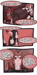 1:2 2016 anthro biped breasts canid collar comic daisy_(tatsuchan18) detailed_background dialogue english_text female fenrir_(tatsuchan18) fur group hair havoc_(tatsuchan18) hi_res male mammal mink_(tatsuchan18) open_mouth profanity sitting speech_bubble tatsuchan18 text